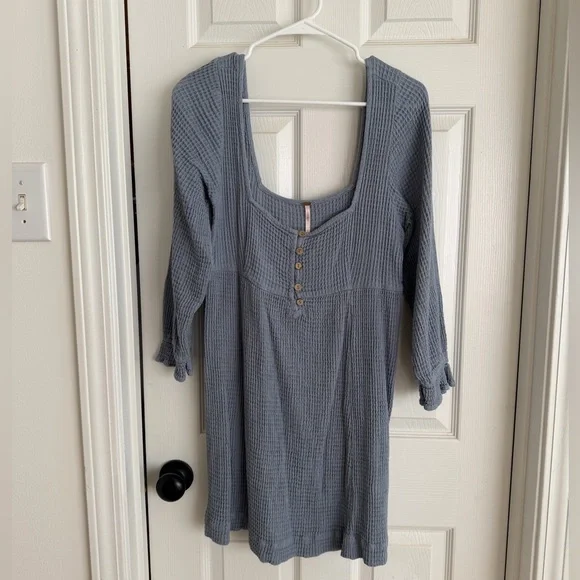 Free People Go-To Mini Endless Summer Babydoll Dress - Picture 3 of 3